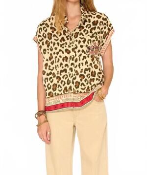 NEW MKT STUDIO chimera blouse in natural